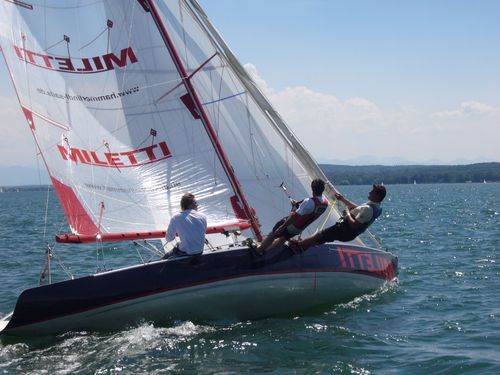 Akros Seziela auf dem Ammersee